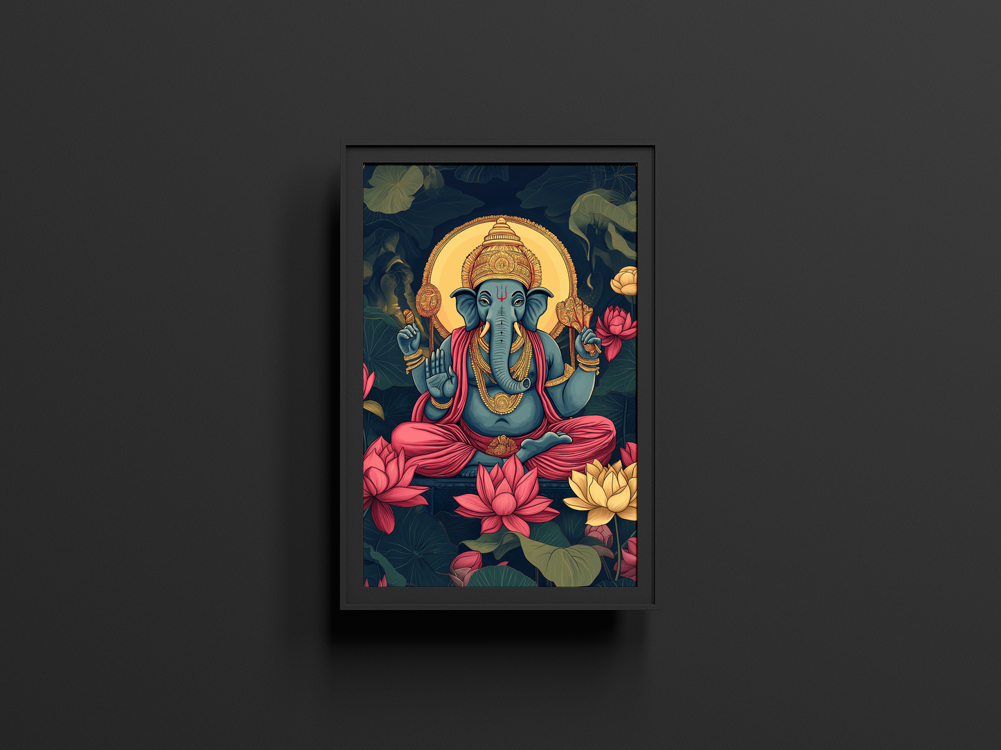 Ganesha Framed Poster