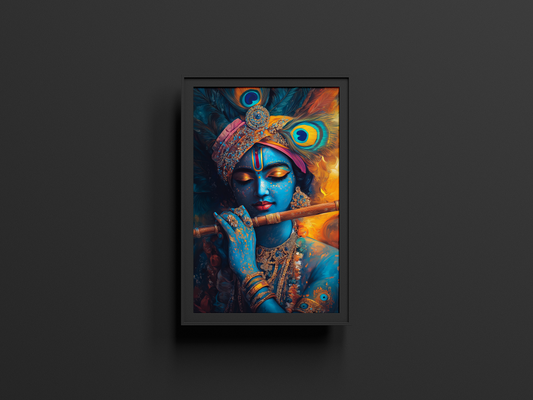 Krishna Framed Poster